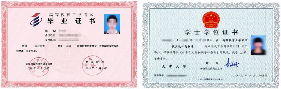 云南成人教育畢業證書樣本！